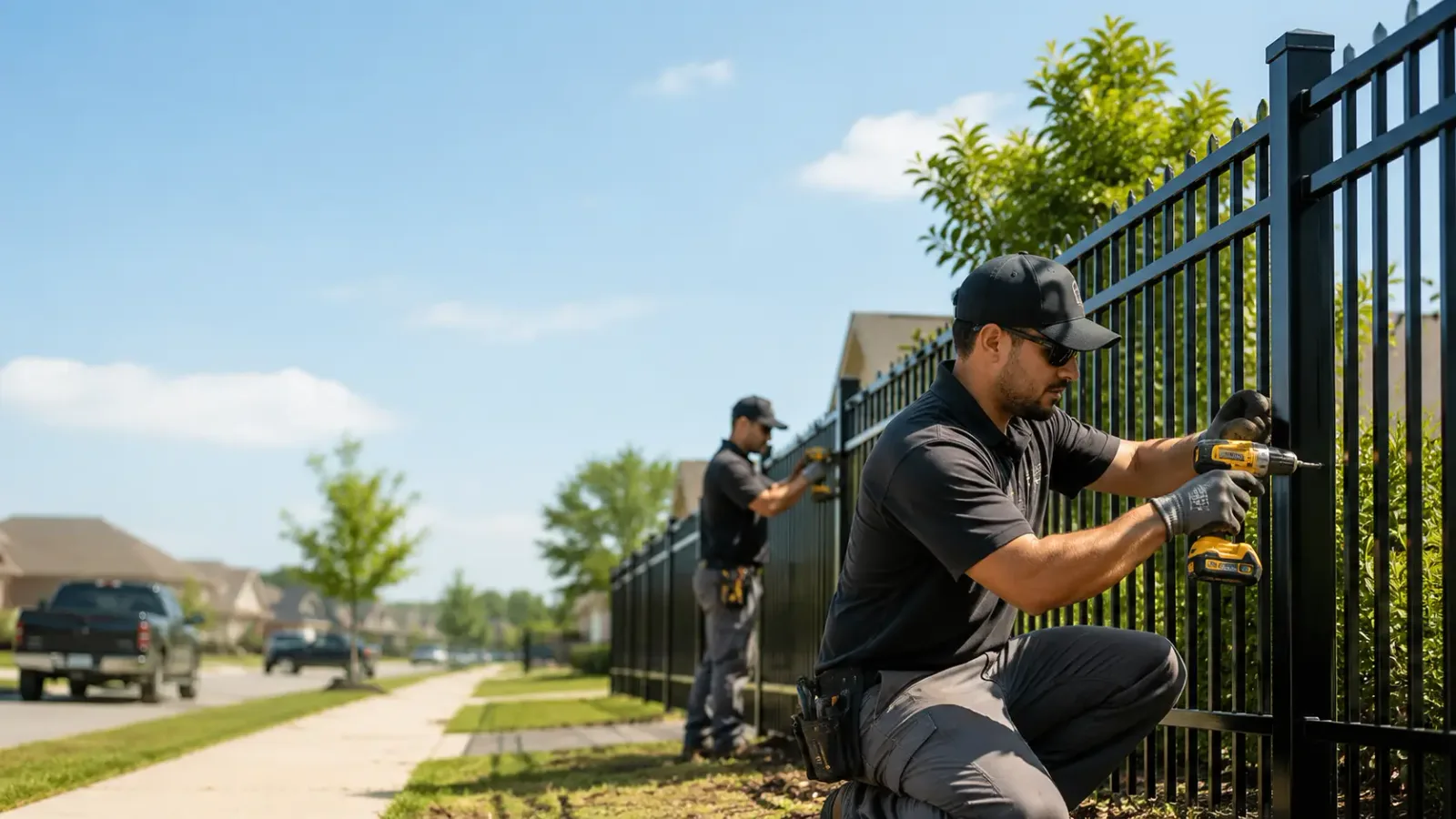 Metal Fence Installation in Woodland, NC